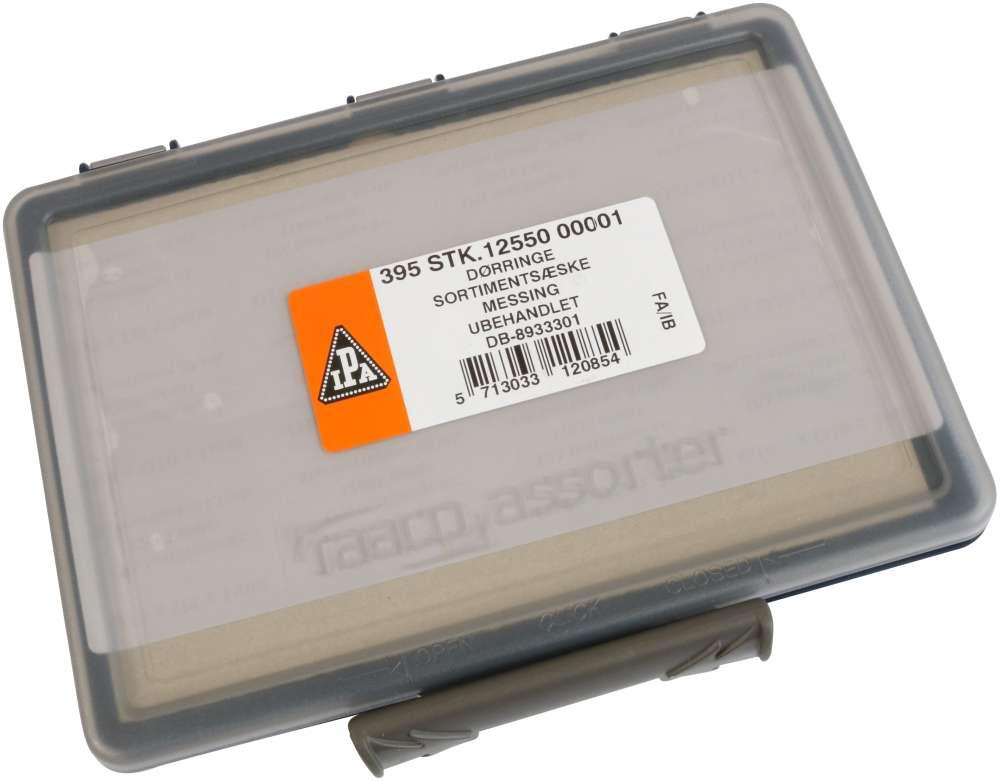 Dørringe i sortimentsæske