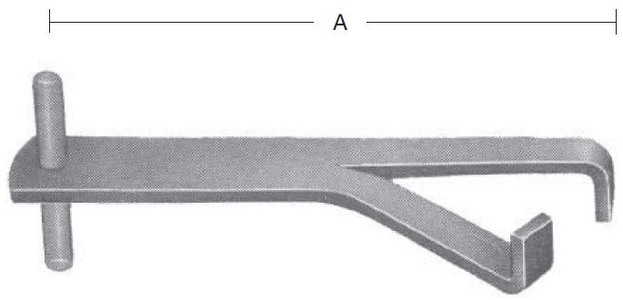 Indmuringsstabel 19 mm – varmforzinket