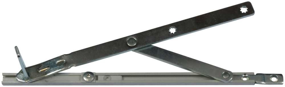 Topstyret vinduesbeslag med friktion – længde 293 mm