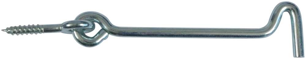 Dørkrog 100 mm med øsken – elforzinket blå