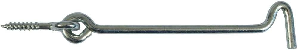 Dørkrog 130 mm med øsken – elforzinket blå