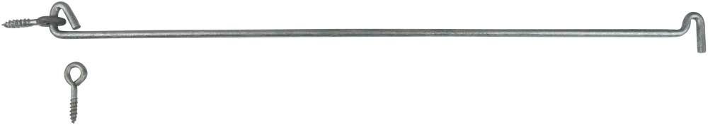 Raslefri stormkrog 470 mm med øsken – varmforzinket