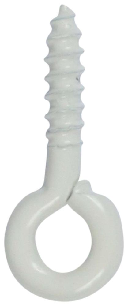 Øsken 25 mm ø8 mm indvendig mål 2 stk. – hvid