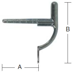 Stjerthage 2 stk. – elforzinket