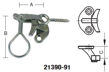 Anverfer med øsken – elforzinket blå