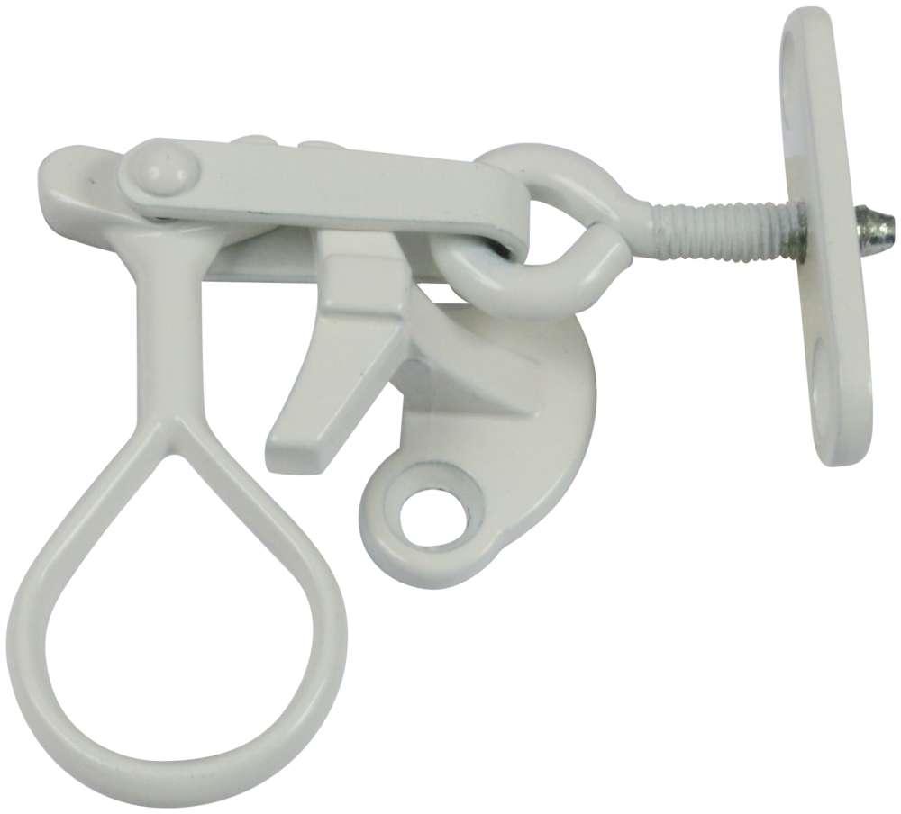 Anverfer med gevindplade – hvid