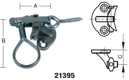 Anverfer med sikring højre i højre-model – elforzinket blå