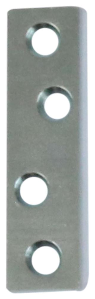 Ligejern 50 mm 4 stk. med skruer – elforzinket blå