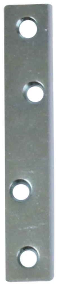 Ligejern 80 mm 4 stk. med skruer – elforzinket blå