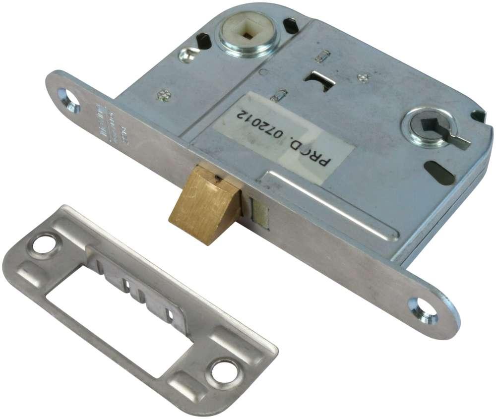 Fallelås med vendbar falle med runde hjørner