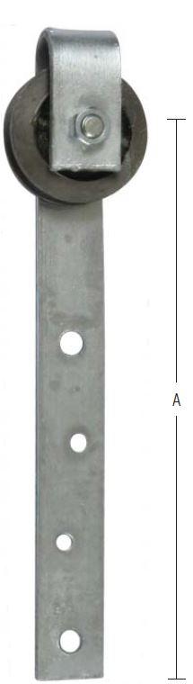 Skydedørsrulle 60 mm – varmforzinket