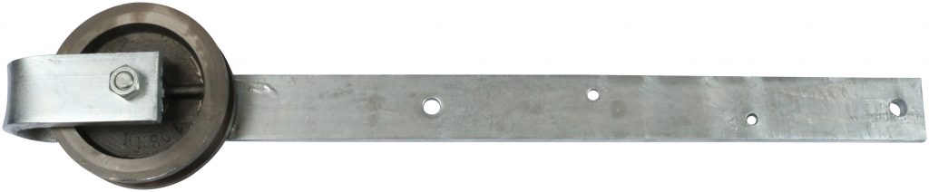 Skydedørsrulle 105 mm – varmforzinket