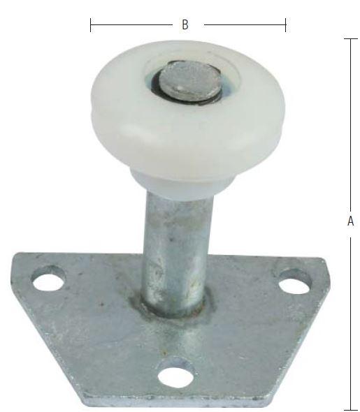 Styrerulle – varmforzinket