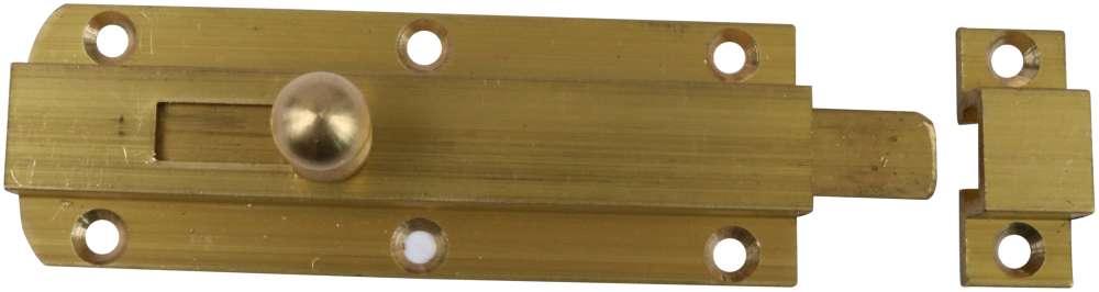 Messing skudrigle 70 mm – blank/ubehandlet