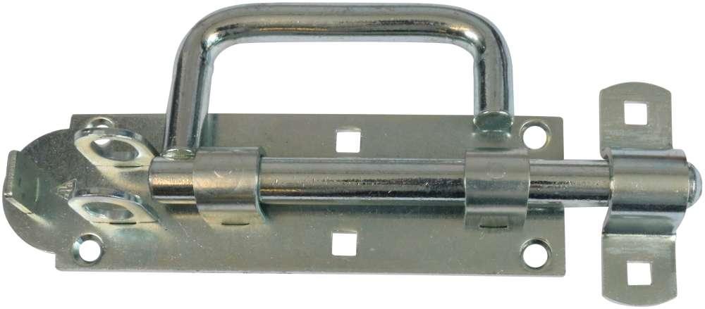 Skudrigle til hængelås med skruer – elforzinket blå