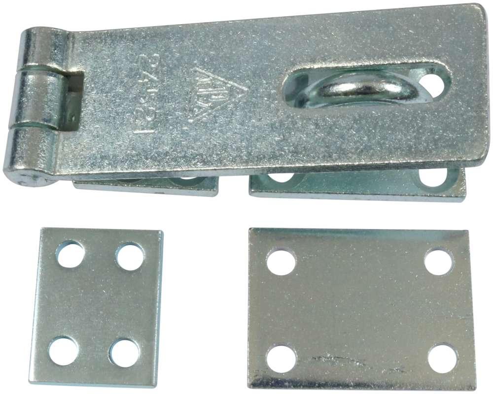 Hærdet overfald 120x40x4 mm – elforzinket blå