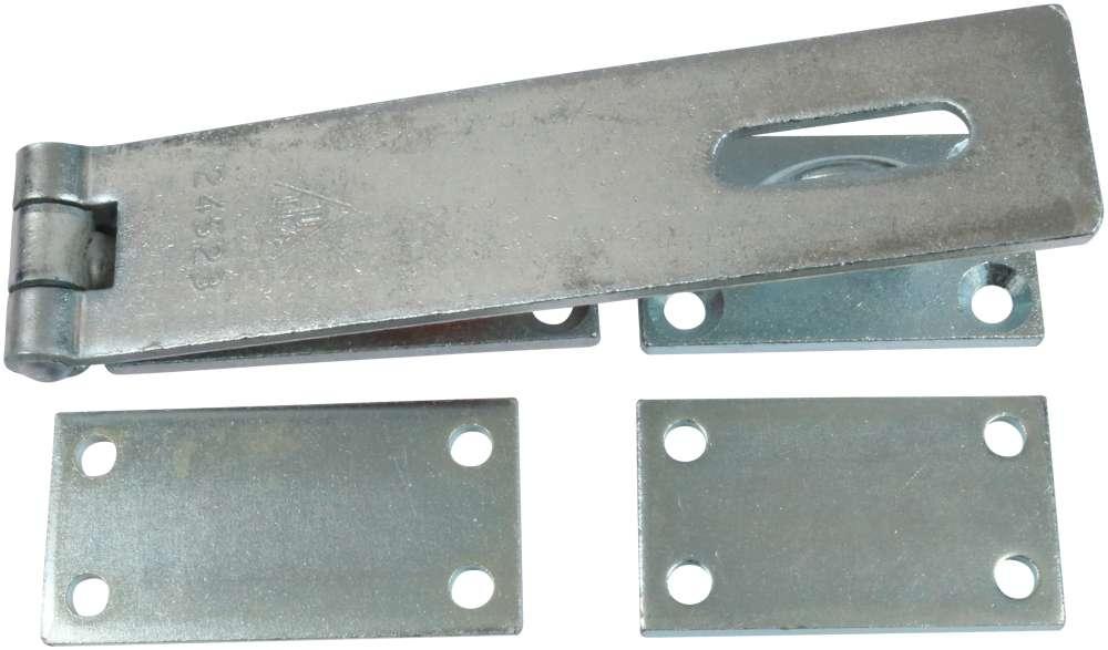 Hærdet overfald 180x40x4 mm – elforzinket blå