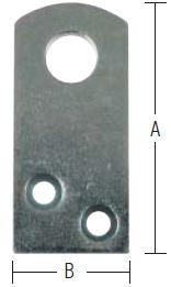 Hængelåseblik – elforzinket blå