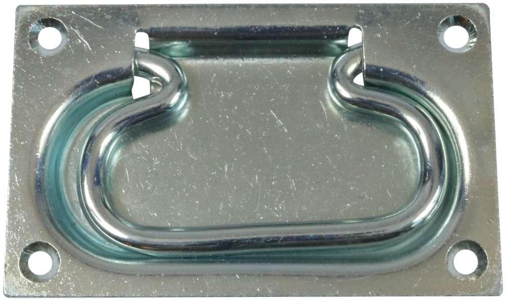 Lemmehank 110 mm – elforzinket blå