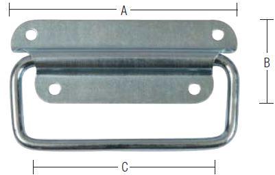Kufferthank – elforzinket blå