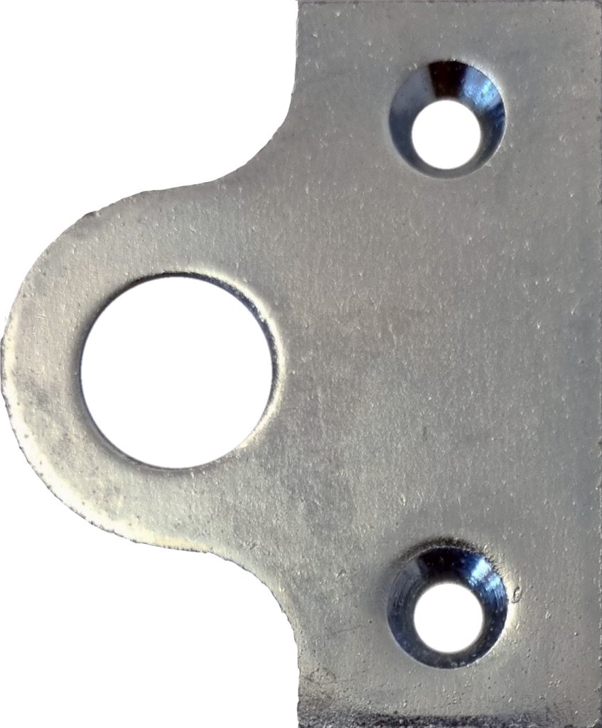 Hængelåseblik 50x60mm – XL – elforzinket