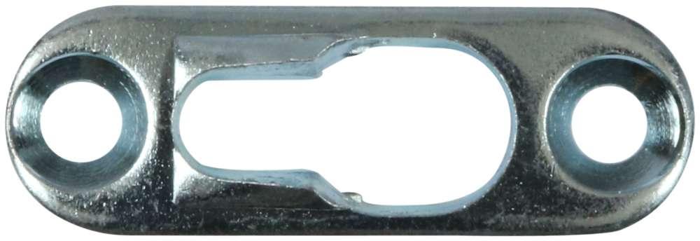 Hægtebeslag 42 mm 4 stk. med skruer – elforzinket blå