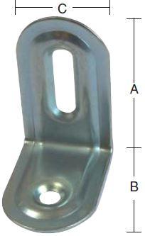 Riglejern 4 stk. – hvid