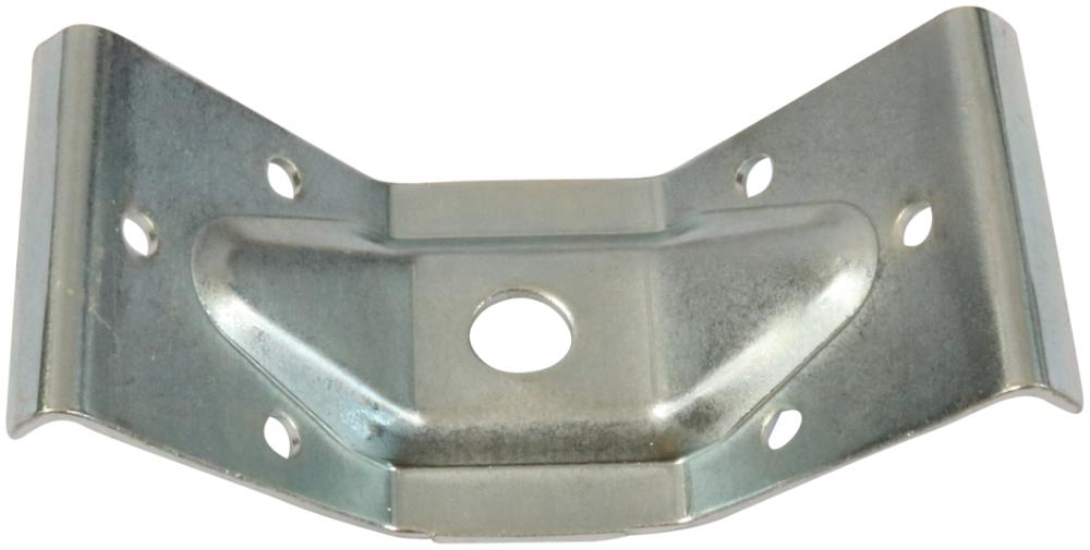 Bordsamlebeslag 50x100x2 mm – elforzinket blå