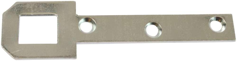 Hængeblik 85 mm 4 stk. med skruer  – elforzinket blå