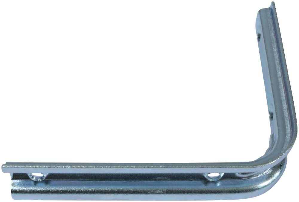 Let hyldeknægt 125×150 mm og elforzinket blå