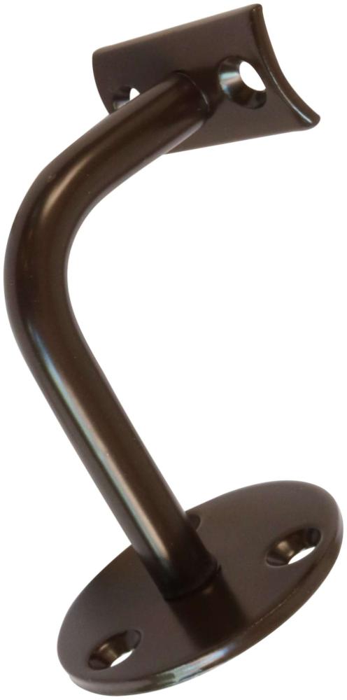 Gelænderholder – lakeret brun