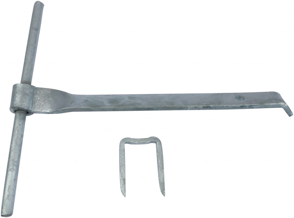 Muranker 305 mm halv vredne venstre * – varmforzinket