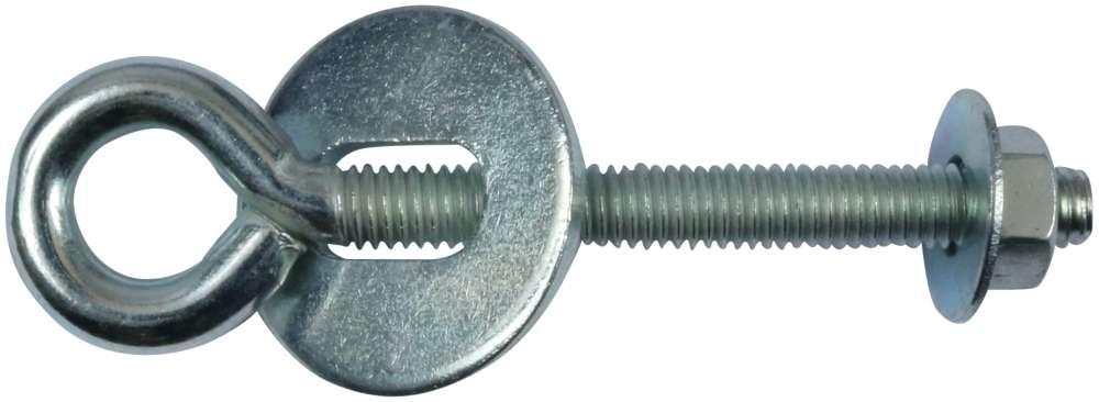 Øjebolt 70 mm – elforzinket blå