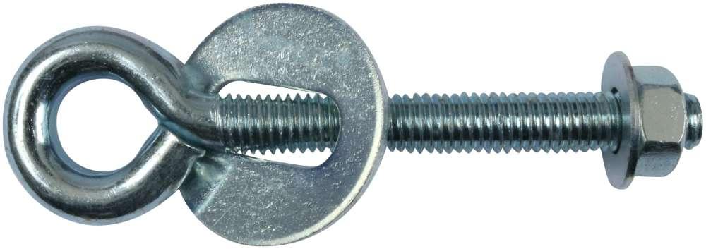 Øjebolt 90 mm – elforzinket blå