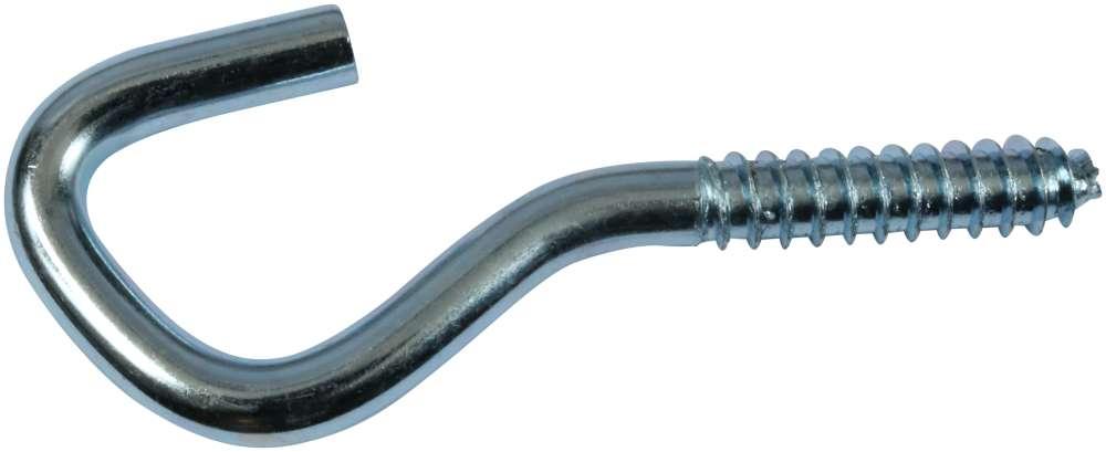 Tøjsnorkrog 110 mm – elforzinket blå