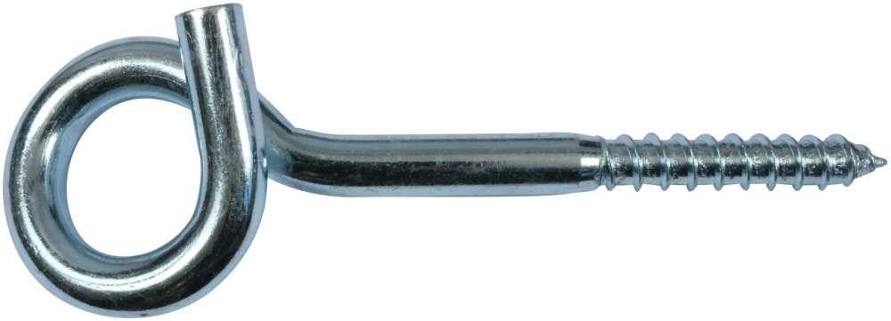 Tøjsnorkrog 130 mm – elforzinket blå