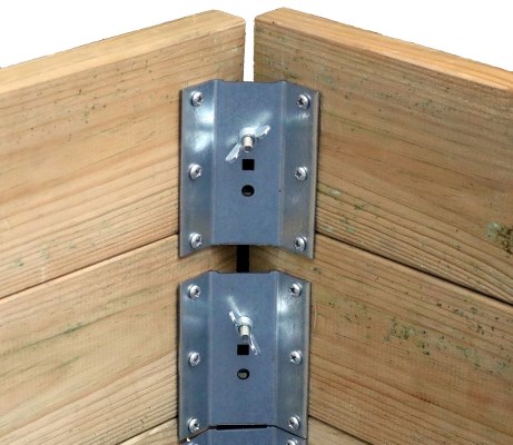 Højbedsbeslag til 1 ramme