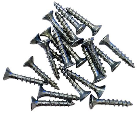 Skruer 3×16 mm 20 stk. – elforzinket