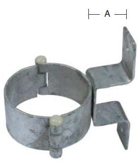 Hængselstift 78 mm træ – varmforzinket