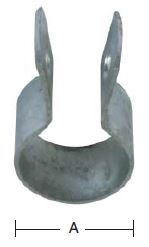 Rørbøjle 1/4″ – varmforzinket