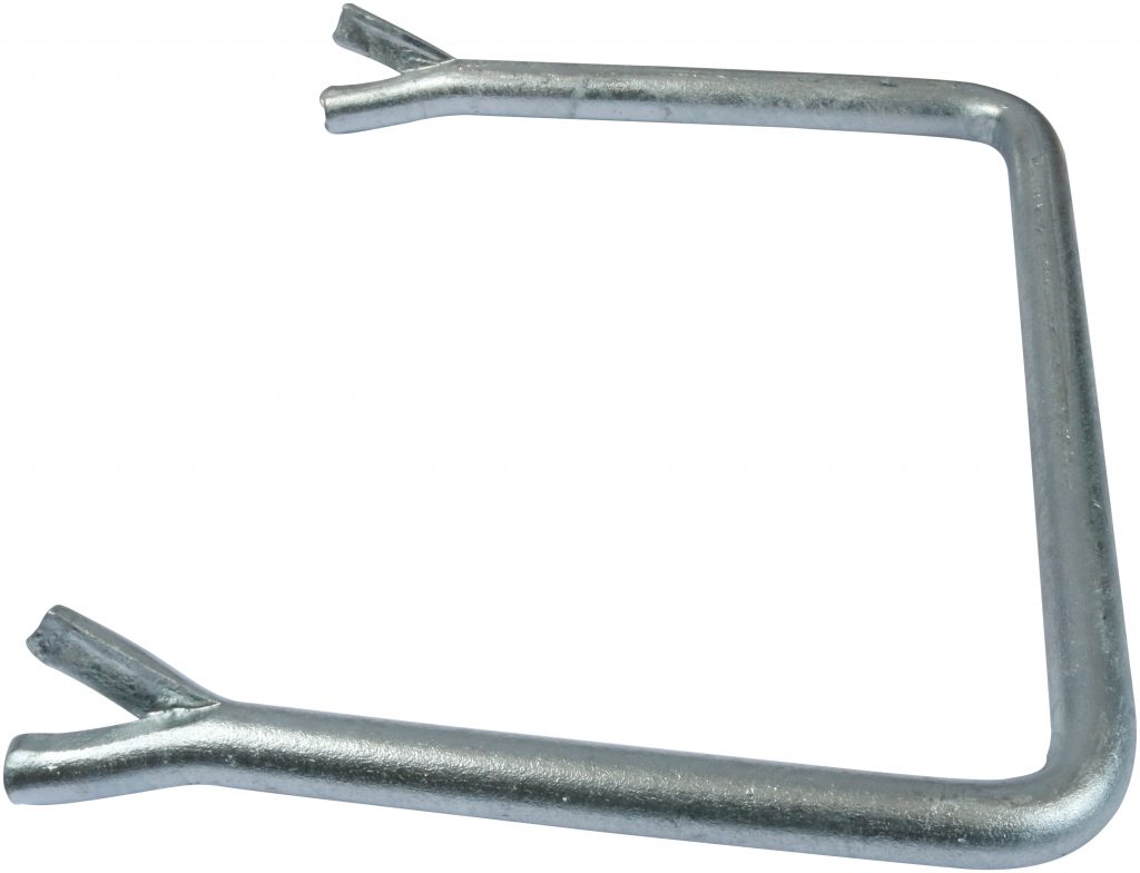 Stigetrin 300×250 mm til indmuring – varmforzinket