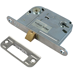 Dørkrog 65 mm med øsken – elforzinket blå