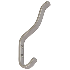 Skabshængsel 50 mm-17/20 – udenpåliggende låger med skarpe hjørner, venstrehængt – grå