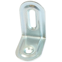 Skabshængsel 50 mm-17/20 – udenpåliggende låger med skarpe hjørner, venstrehængt – grå