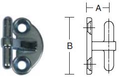 Stjerthage til påskruning – hvid
