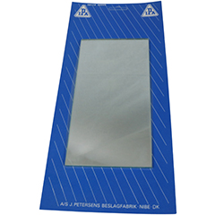 Toiletlås med vinkelblik – forcromet