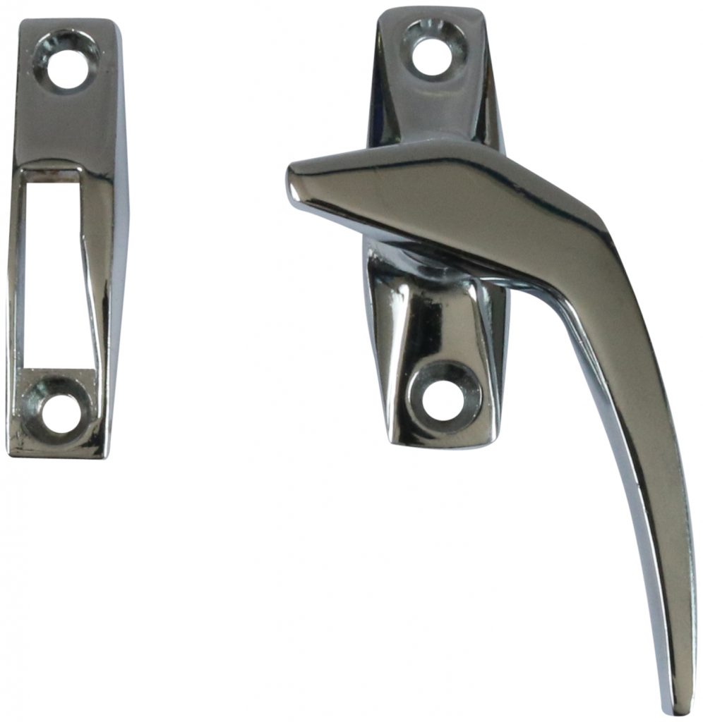 Vinduesforvrider venstre 95 mm – forcromet