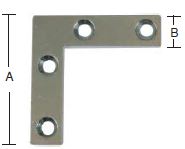 Hjørnebånd 110 mm – varmforzinket