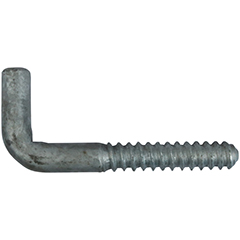 Let dørhængsel 70×33 mm med skarpe hjørner, venstrehængt – varmforzinket