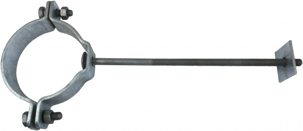 Flagstangsbeslag 120 mm – varmforzinket